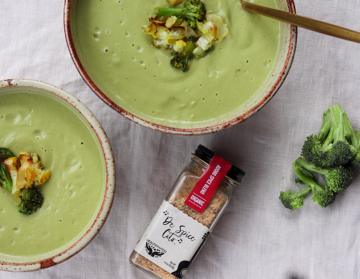 Broccoli and Cauliflower Soup