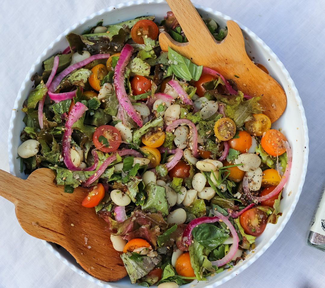 Za'atar-Spiced Butter Bean Salad