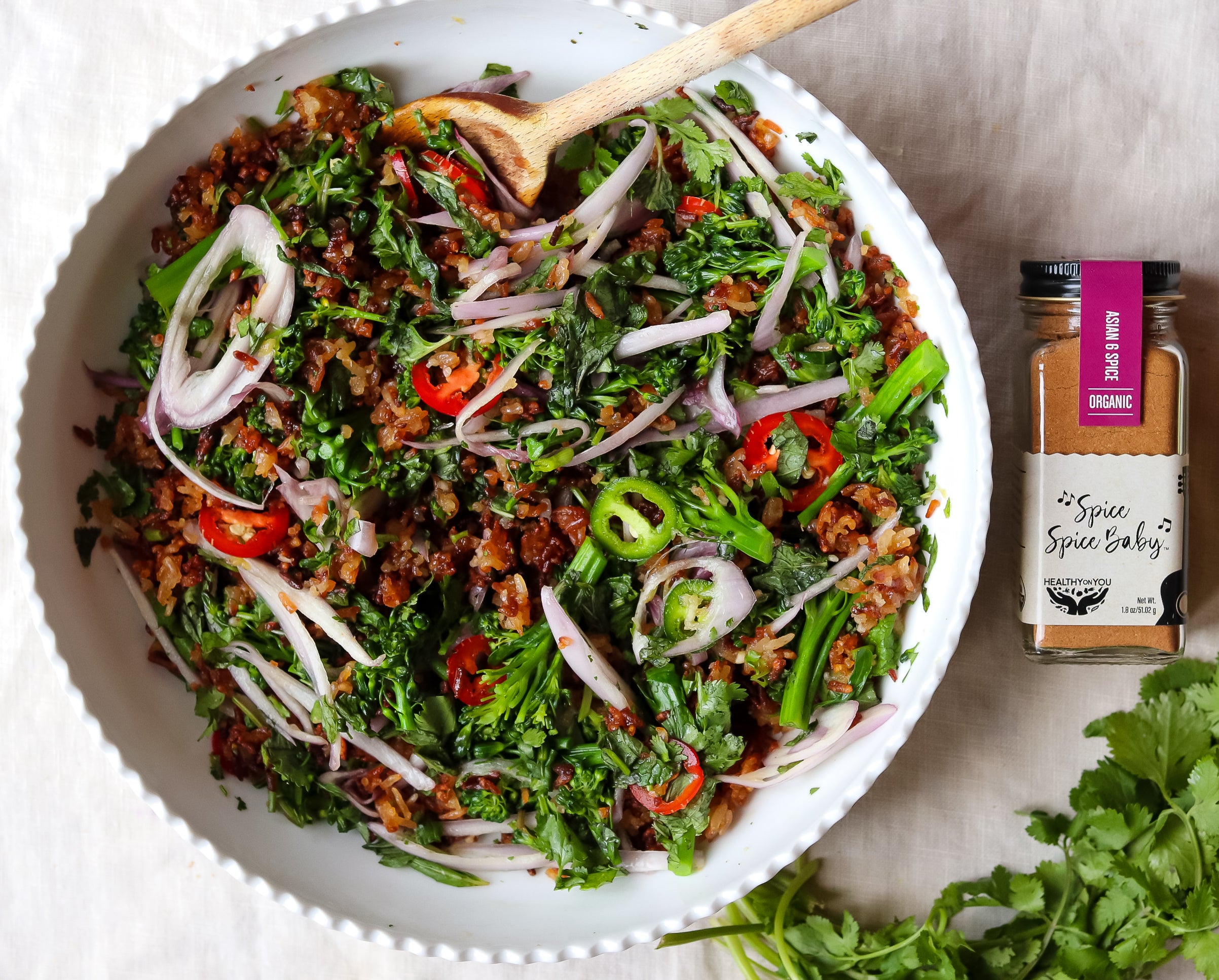 Crispy Rice Salad