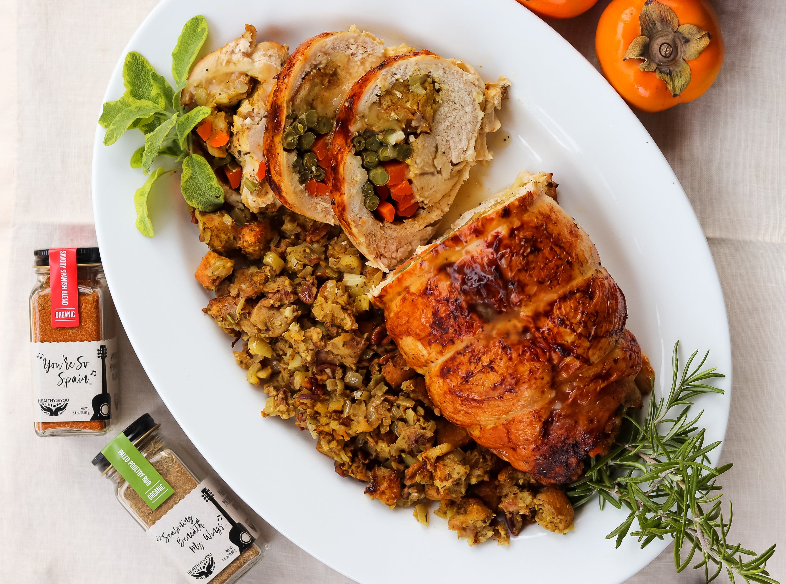 Savory Stuffed Turkey Breast Savory Stuffed Turkey Breast