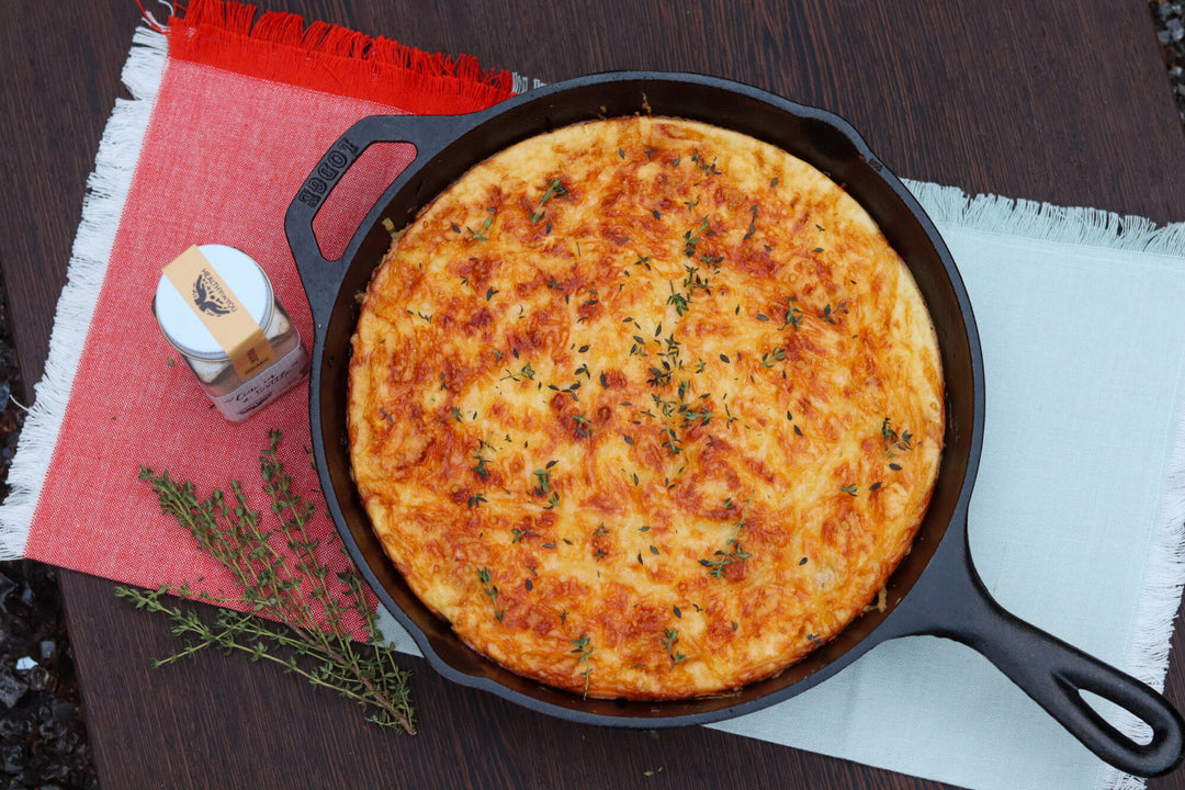 Forest Mushroom Clafoutis