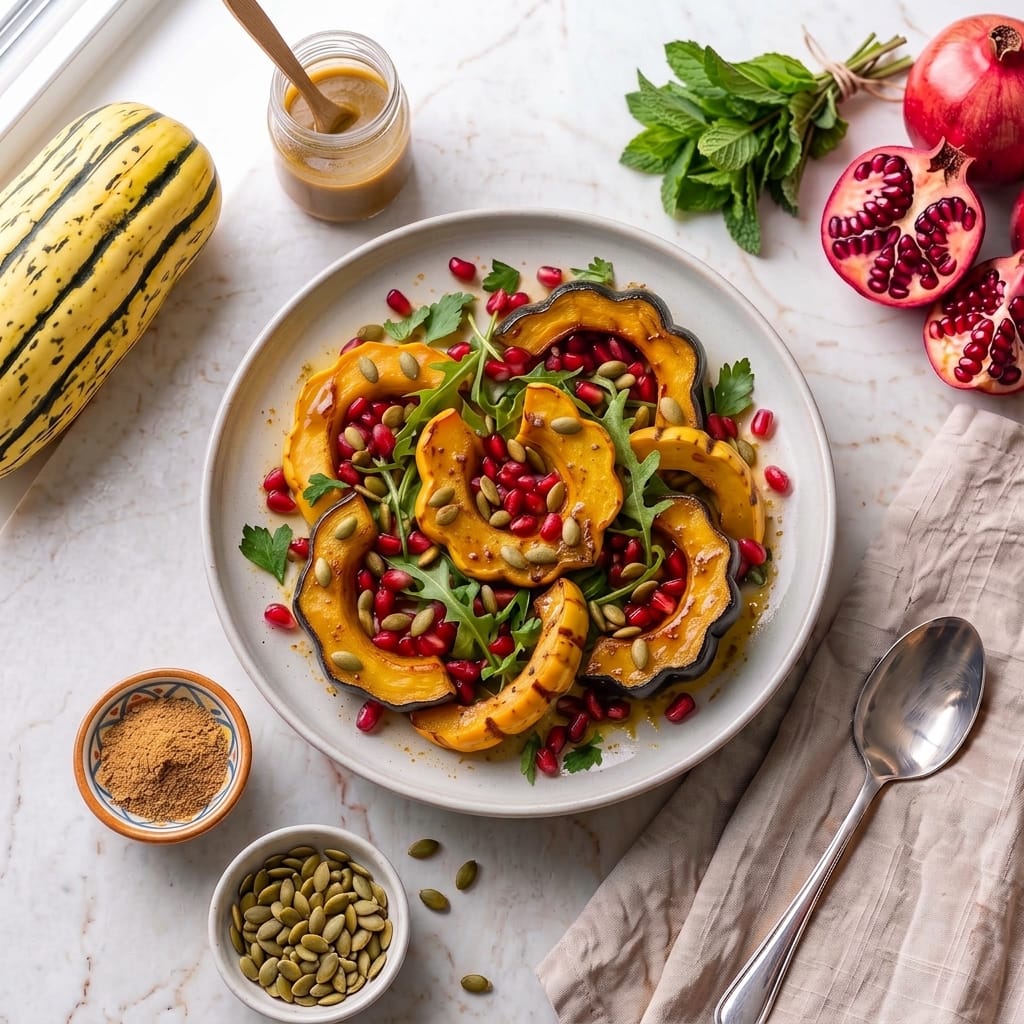 Roasted Squash, Pomegranate & Pepitas