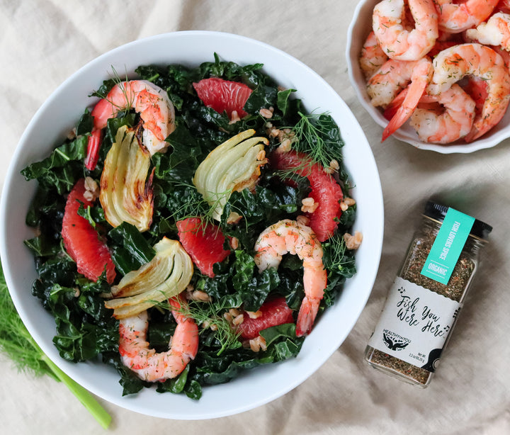 Winter Shrimp and Fennel Salad