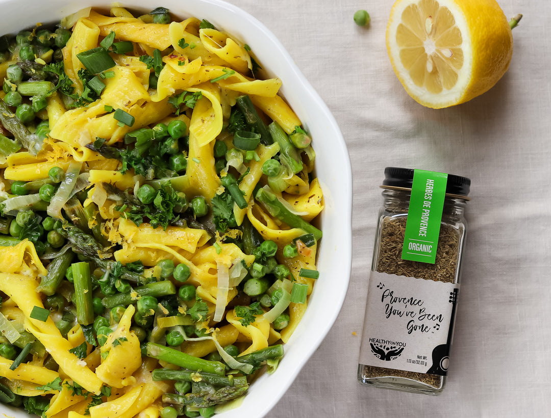 Zesty Spring Vegetable Pasta