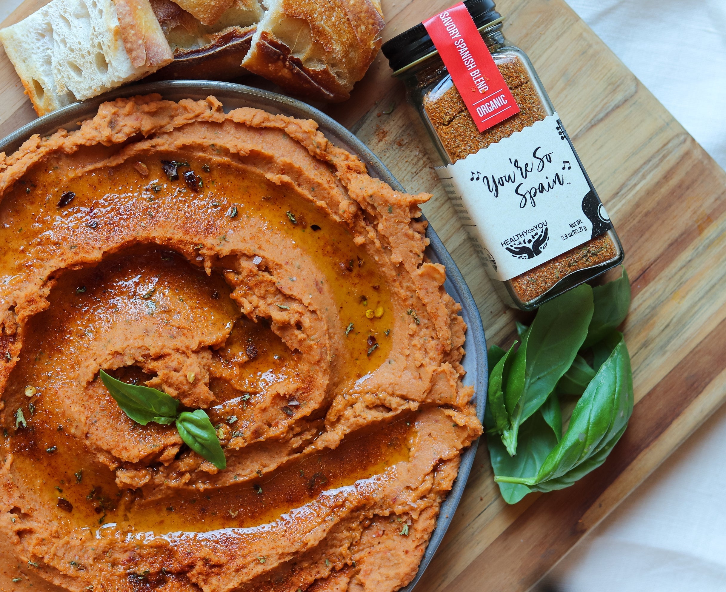 White Bean & Sun Dried Tomato Dip