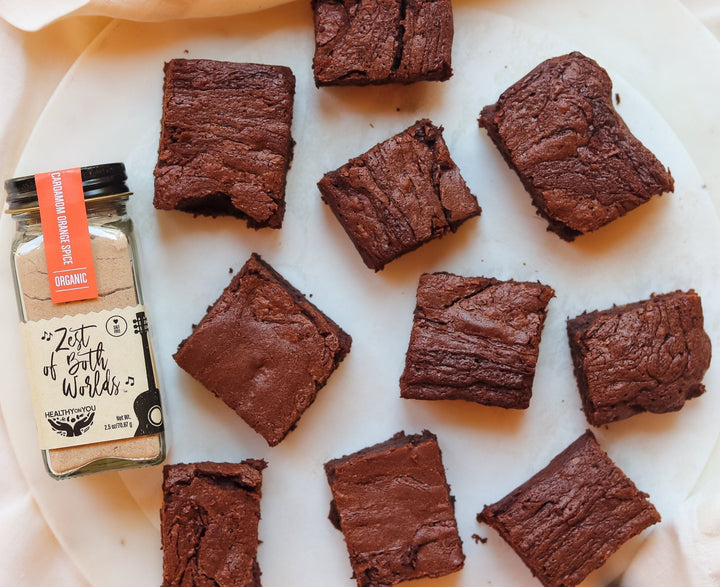 Cardamom Orange Brownies