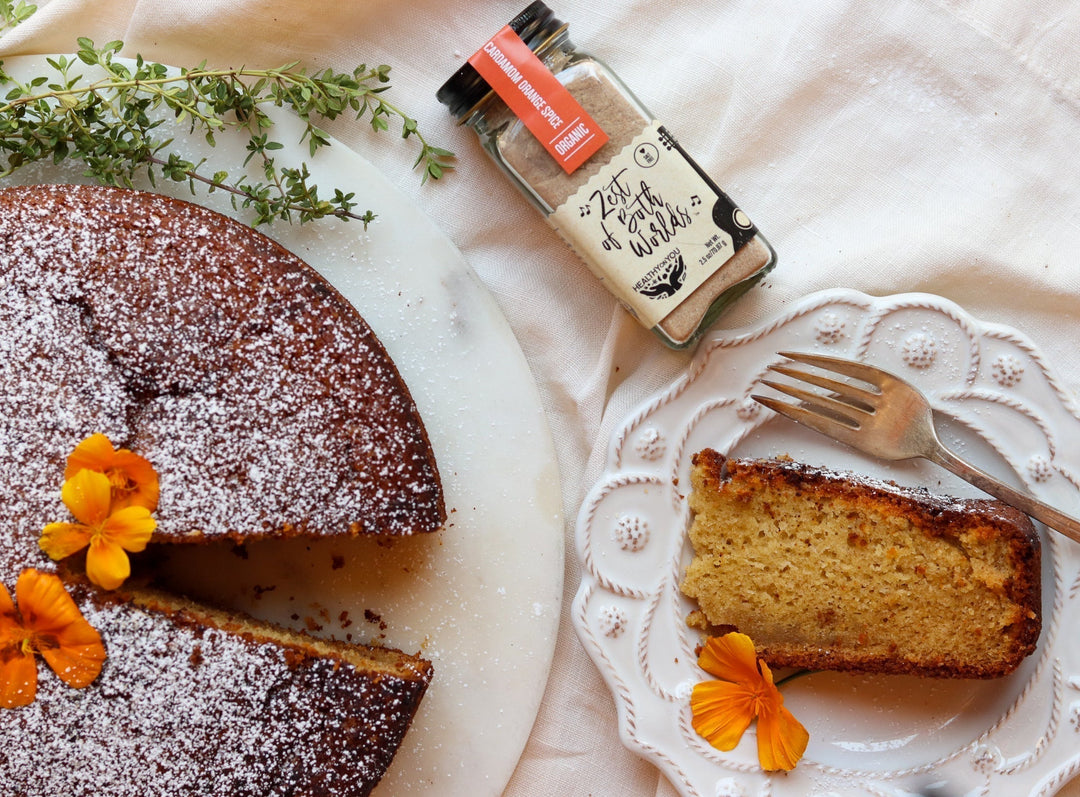 Cardamom Orange Olive Oil Cake