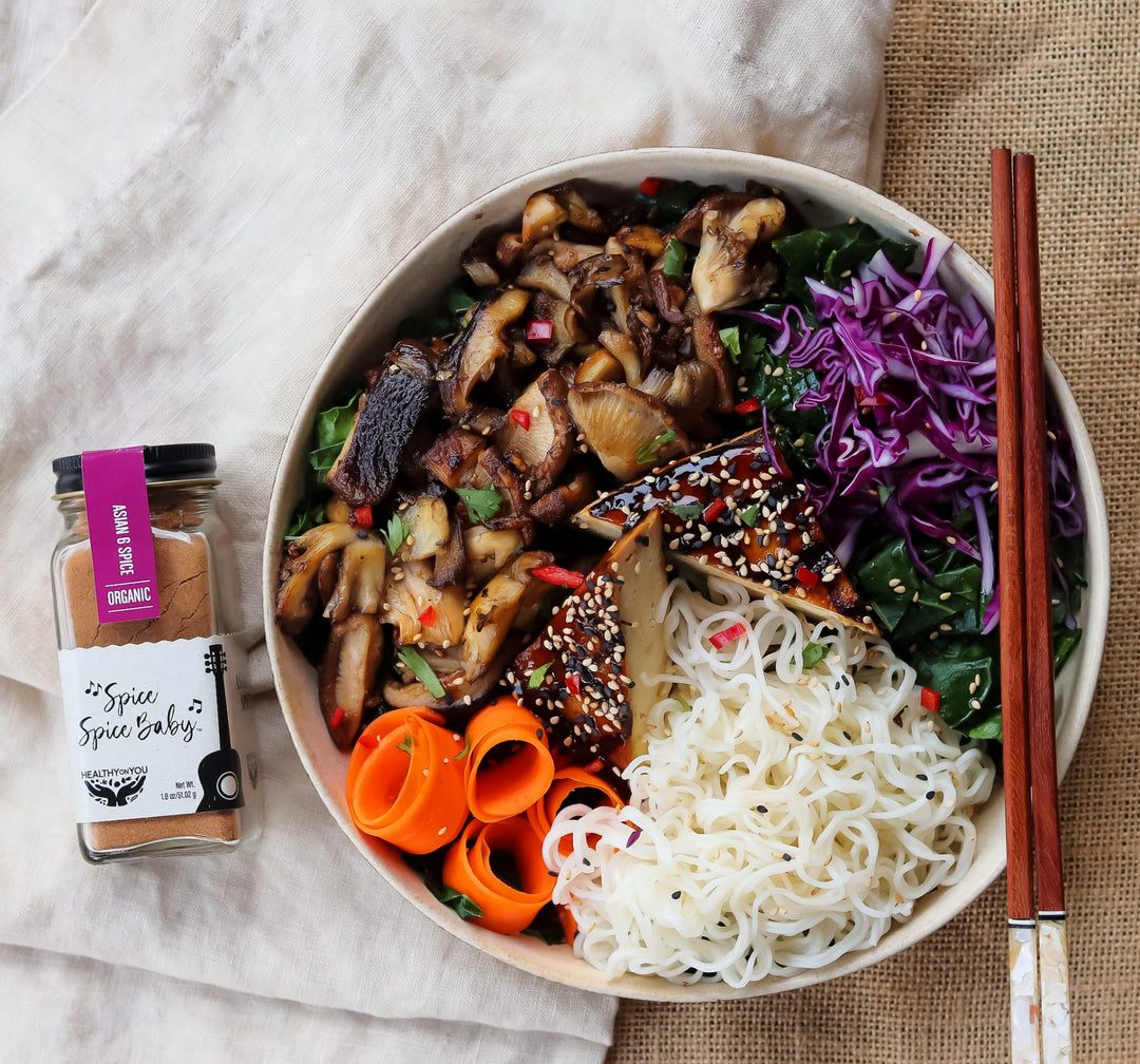 Grilled Teriyaki Tofu Bowl