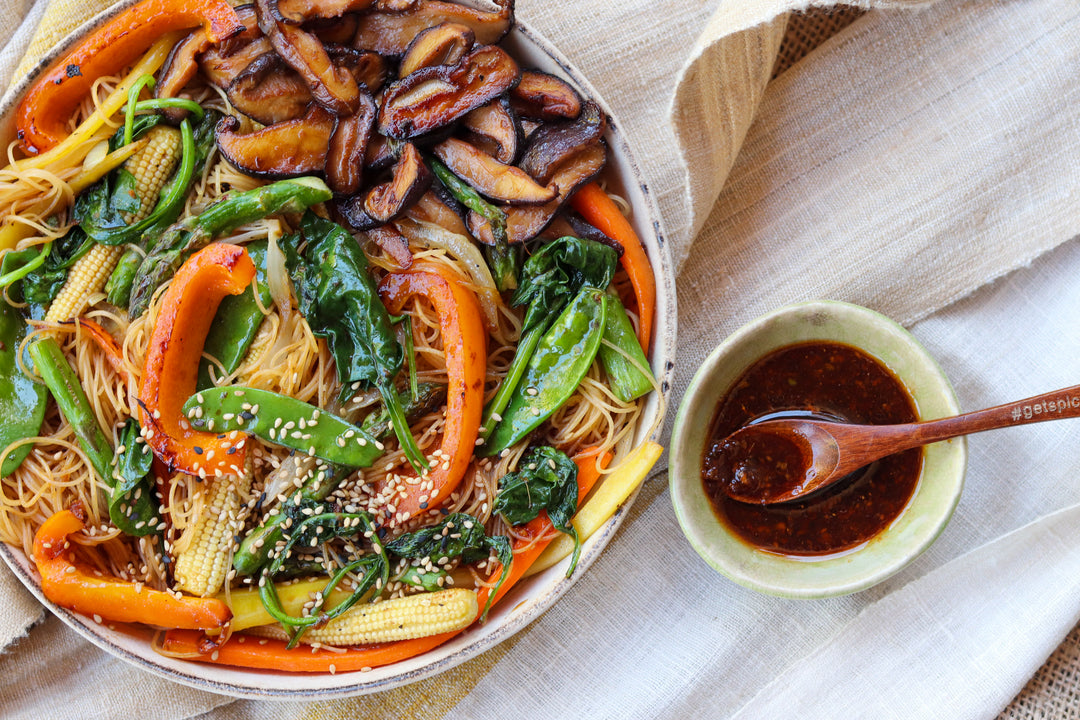 Korean Stir Fry Vegetables