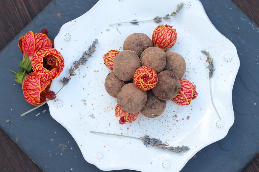 Lavender Chocolate Truffles