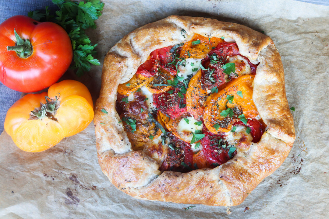 Savory Heirloom Tomato Galette