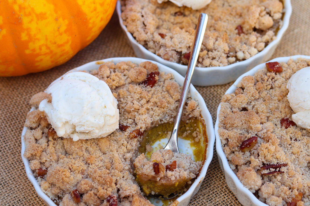 Spiced Pumpkin Crumble