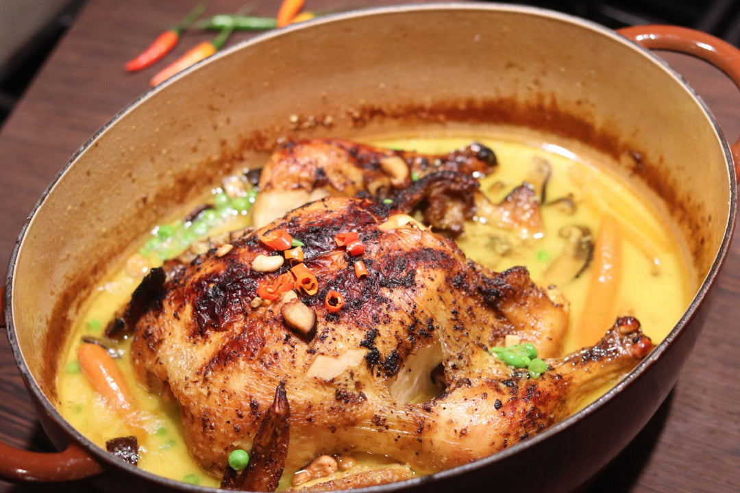 Sunsational Roasted Curry Chicken