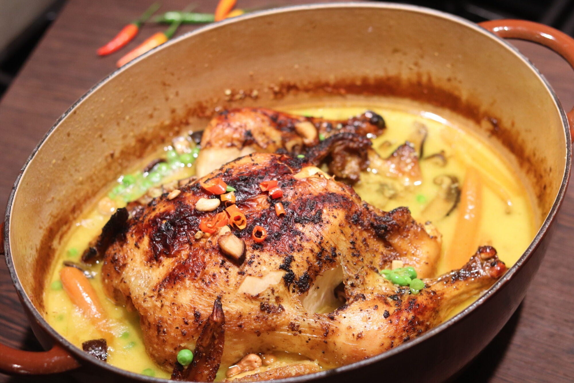 Sunsational Roasted Curry Chicken