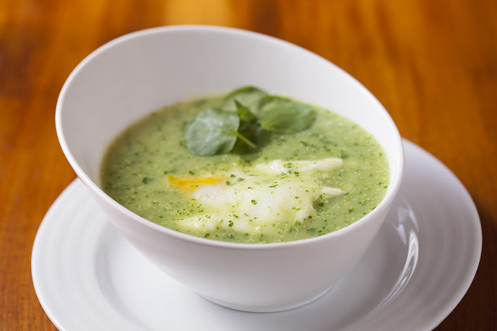 watercress and parsley soup
