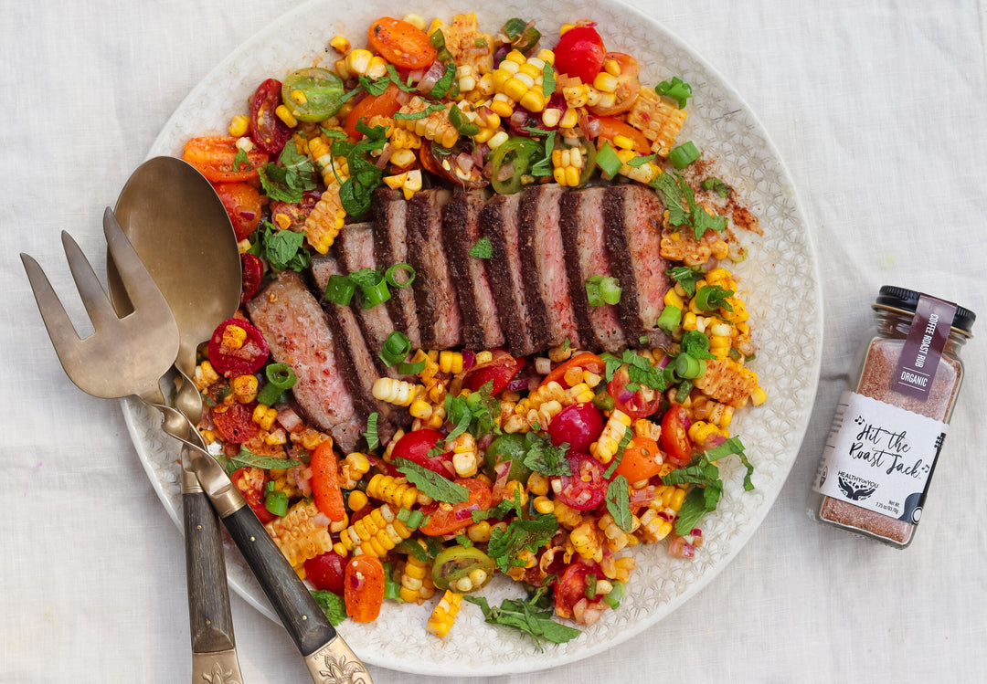 Coffee Rubbed Grilled Steak