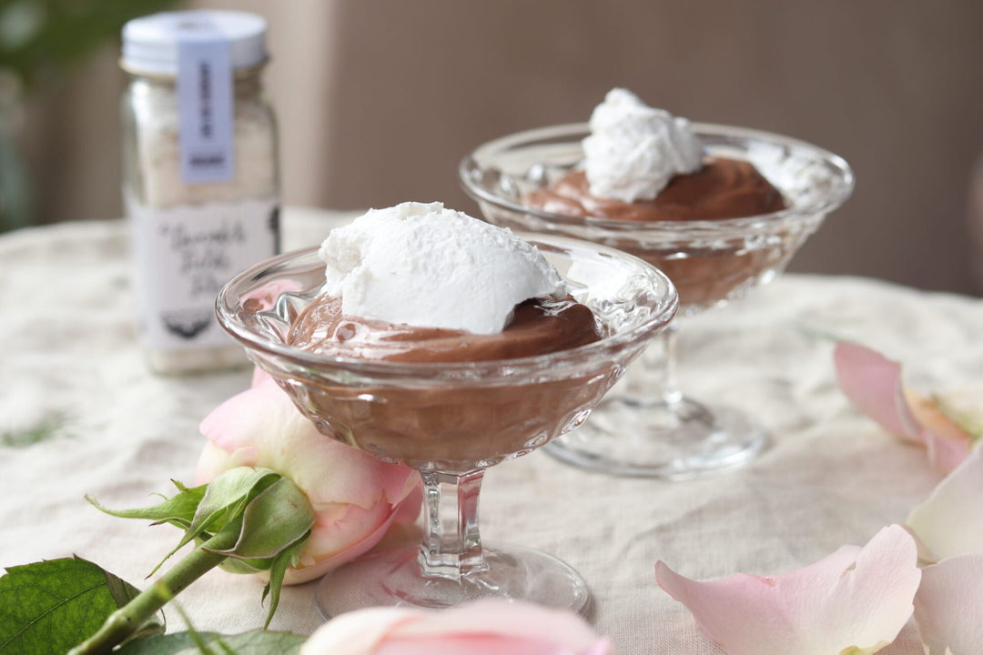 Vegan Chocolate Mousse With Coconut Whipped Cream