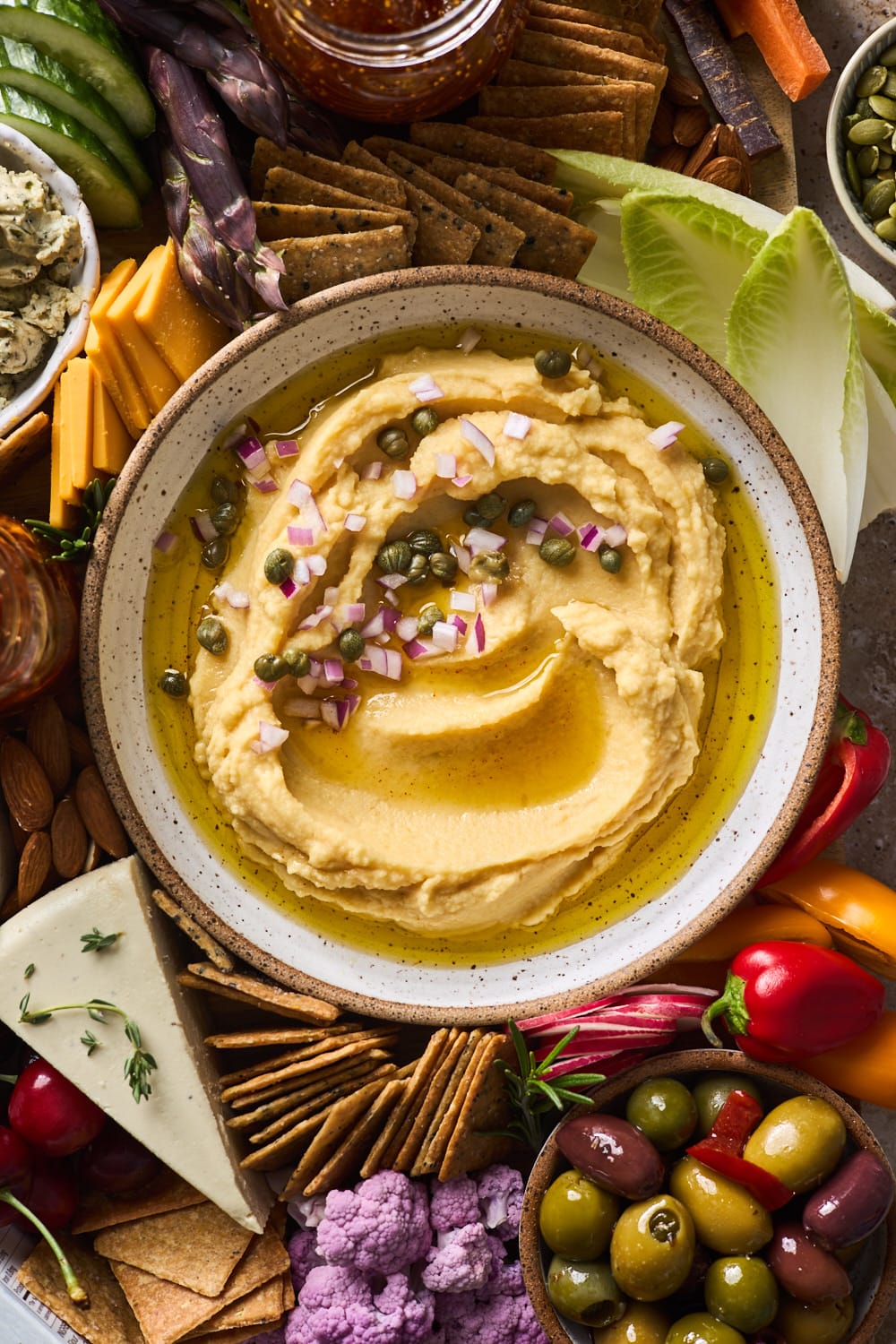 Greek Yellow Split Pea Dip