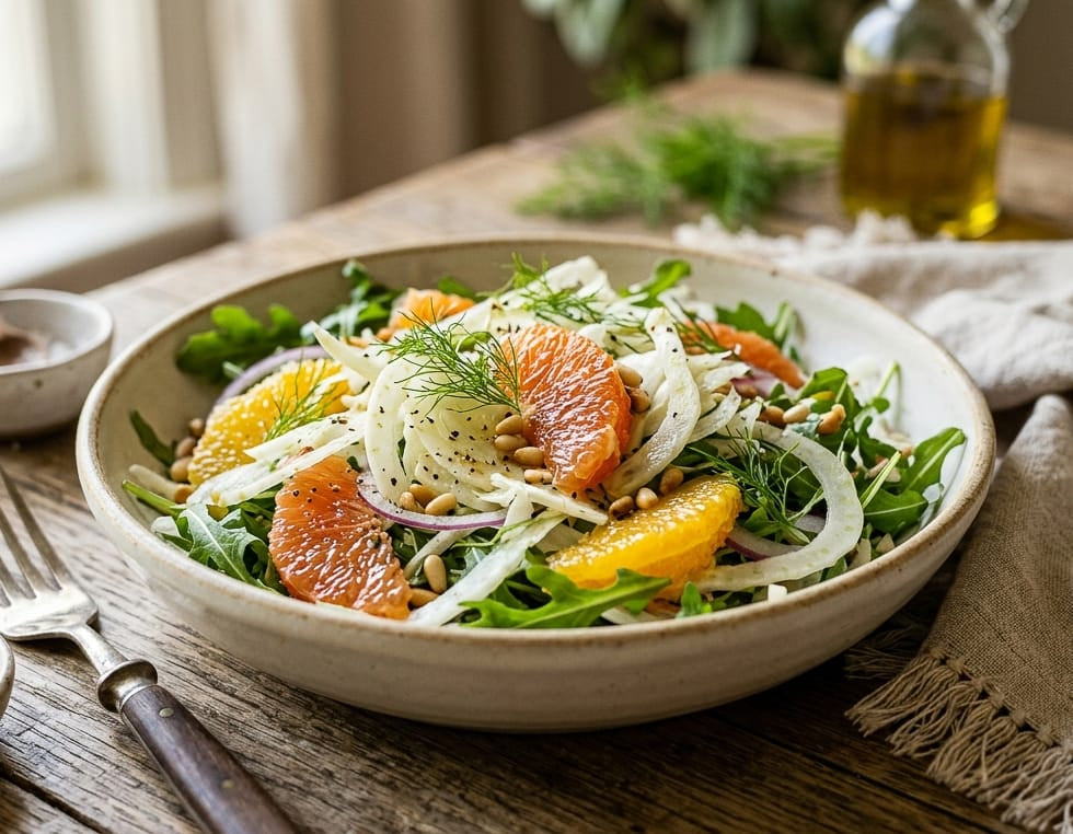 Shaved Fennel & Orange Salad