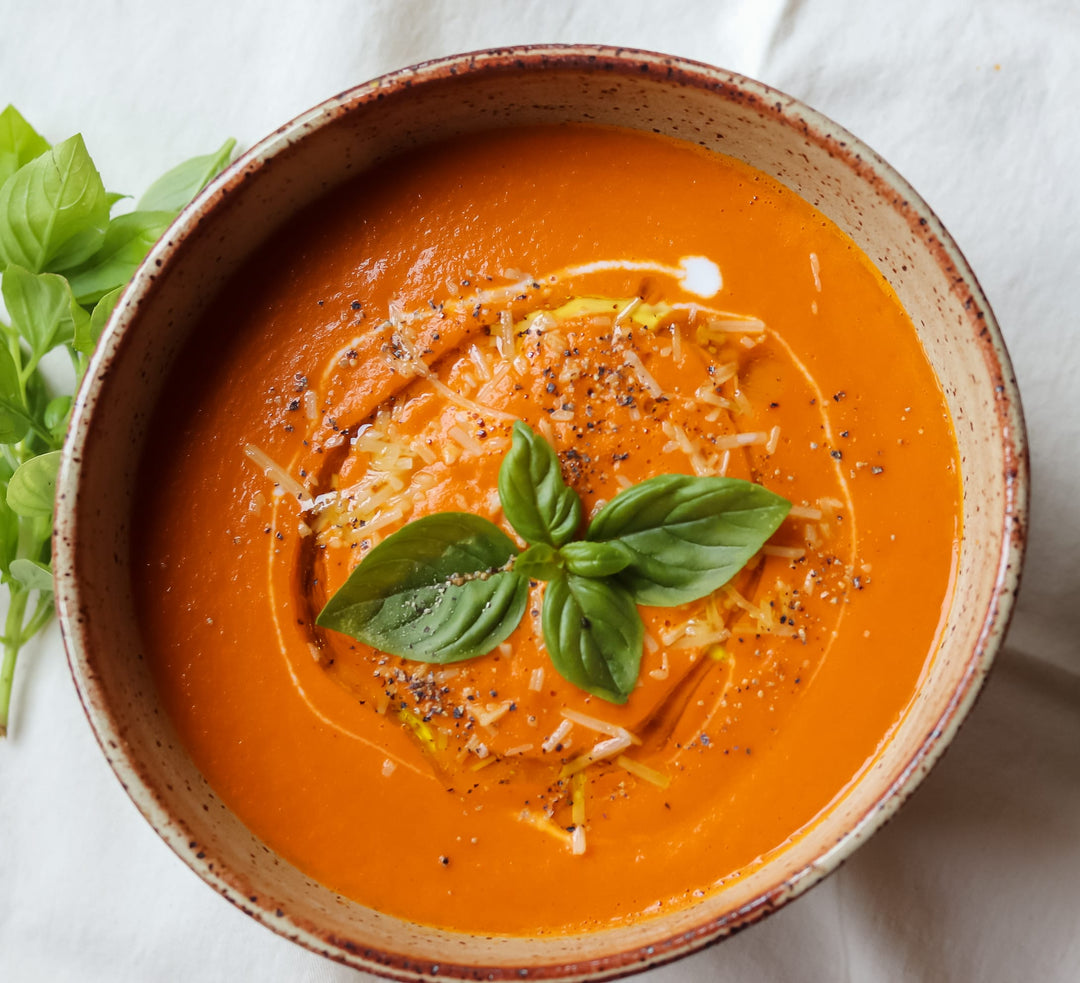 Moroccan Spiced Tomato and carrot Soup