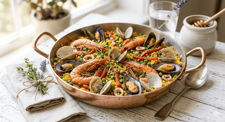 Spanish Summer: Paella, Tapas & The Act of  Bold Flavor