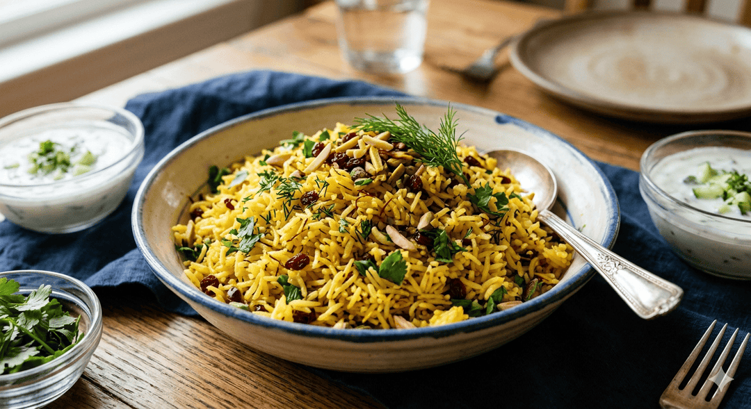 Herbed Saffron Rice 