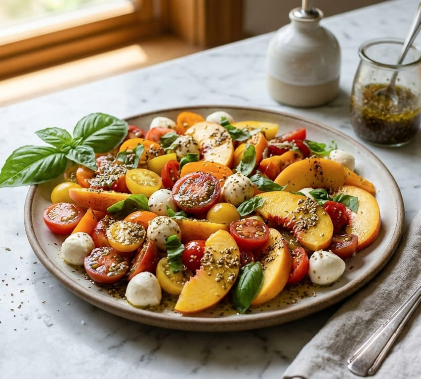  Heirloom Tomato & Stone Fruit Salad