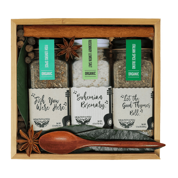 iSpice | 10 Pack of Spices and Herbs | Maya | Mixed Spices & Seasonings Gift Set | Kosher